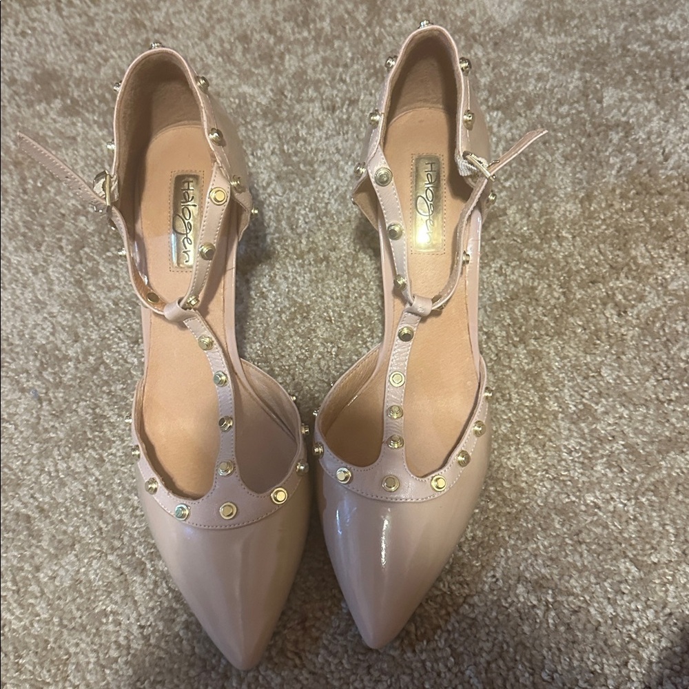 Halogen Pink Studded Heels